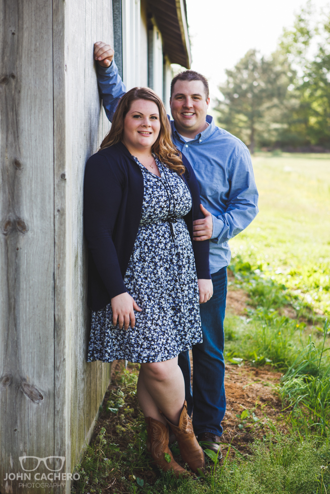 Chesapeake Virginia Engagement Portrait Photograph by John Cachero Photography