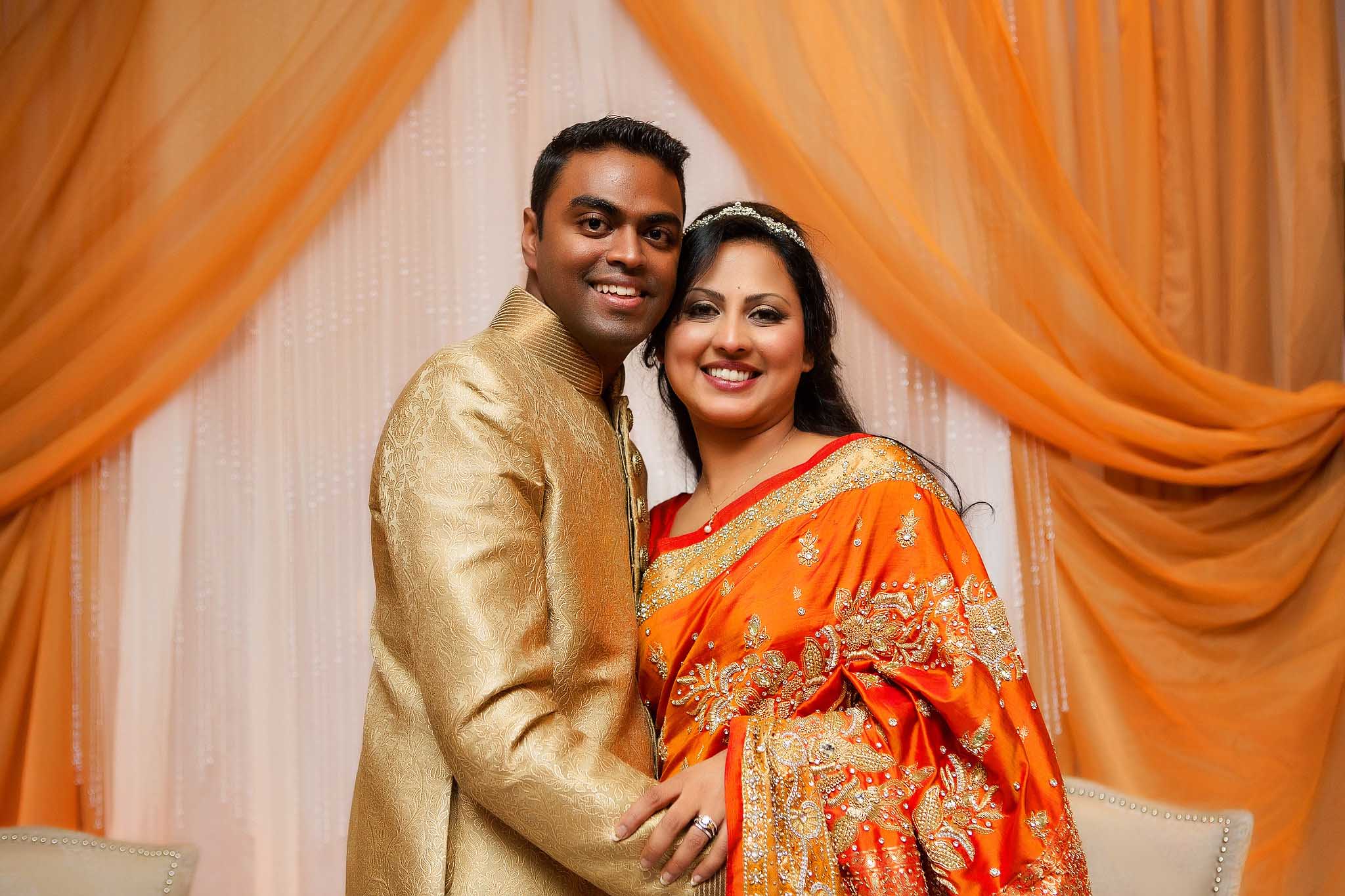 Virginia Beach Indian Wedding Photograph - Sharon And Merwyn - by John Cachero for Ross Costanza Photography