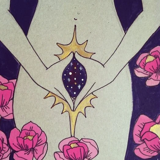 yoniverse yoni art sacred universe goddess