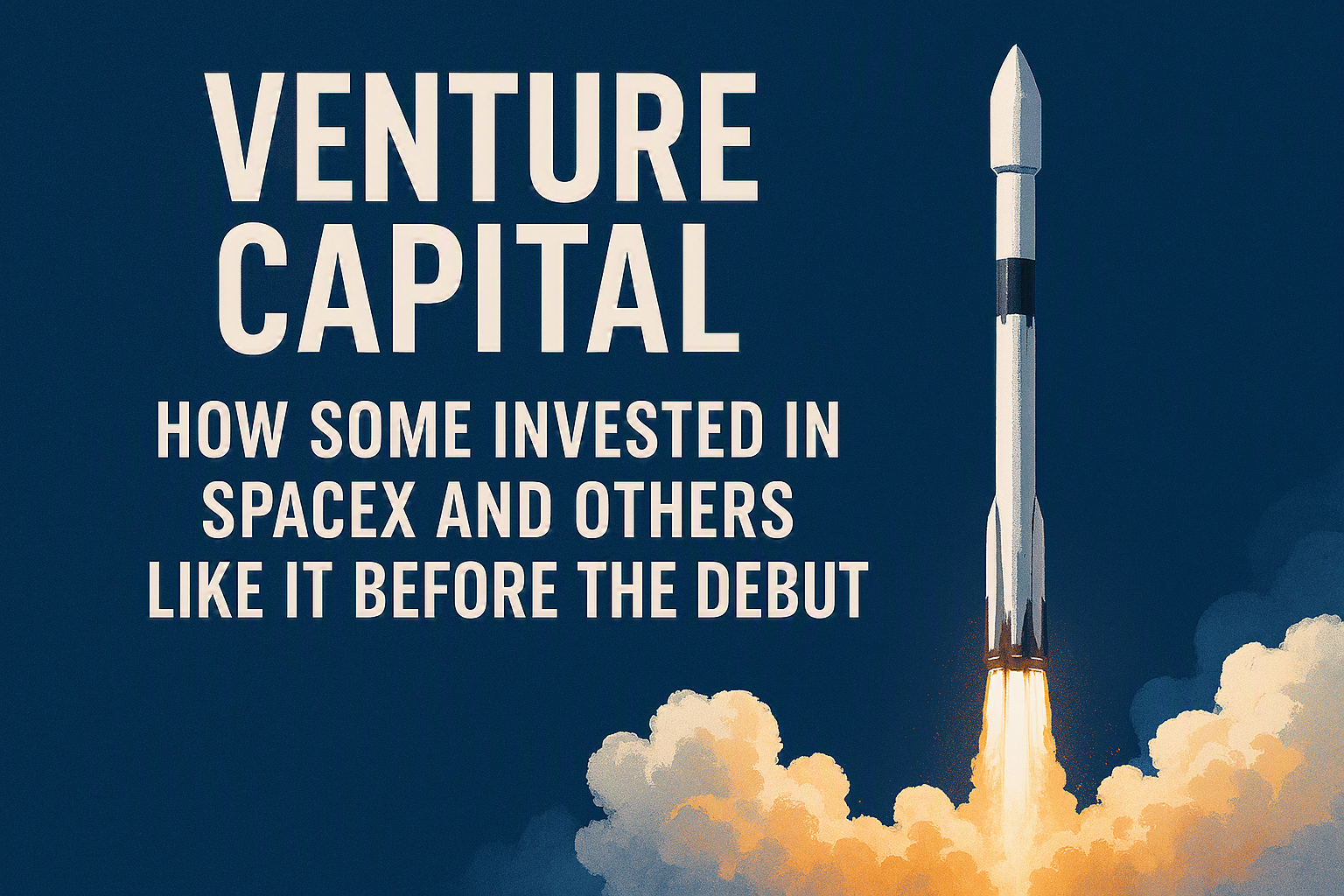 Venture Capital: How Some Invested in SpaceX and Others Like it Before the Debut