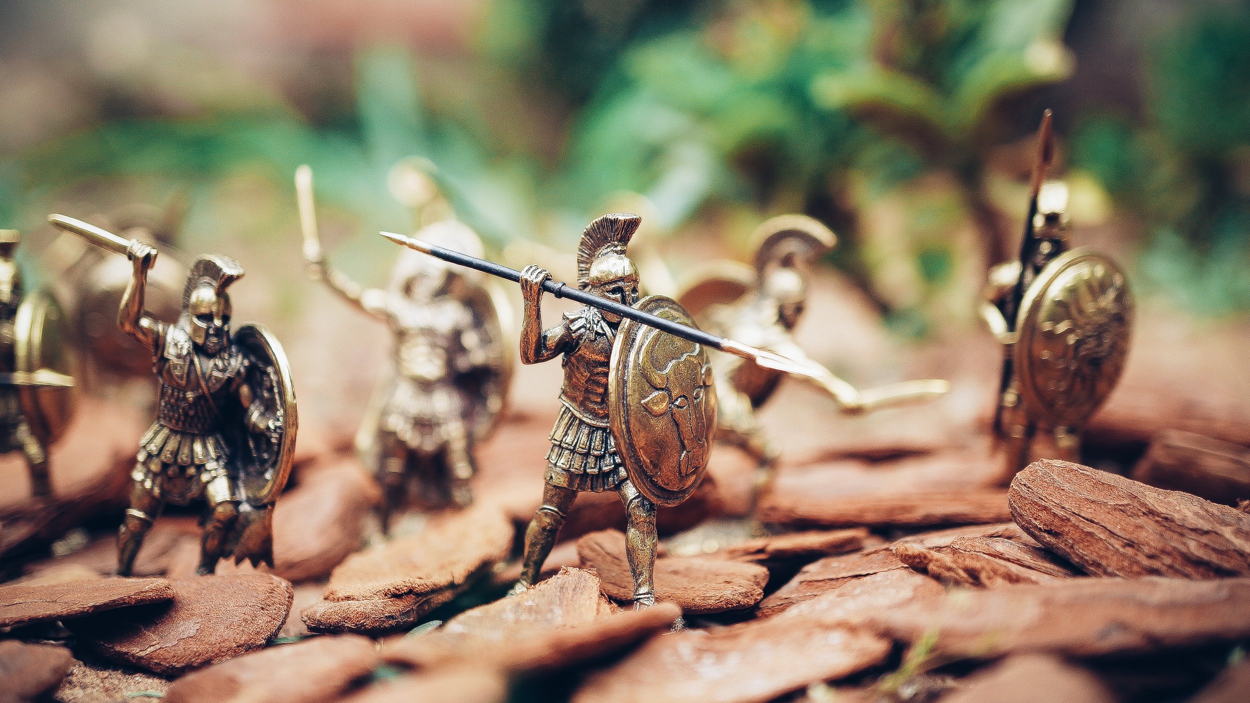 If you're a soldier, it's okay to be non-mindful. At war, anger is a good thing.