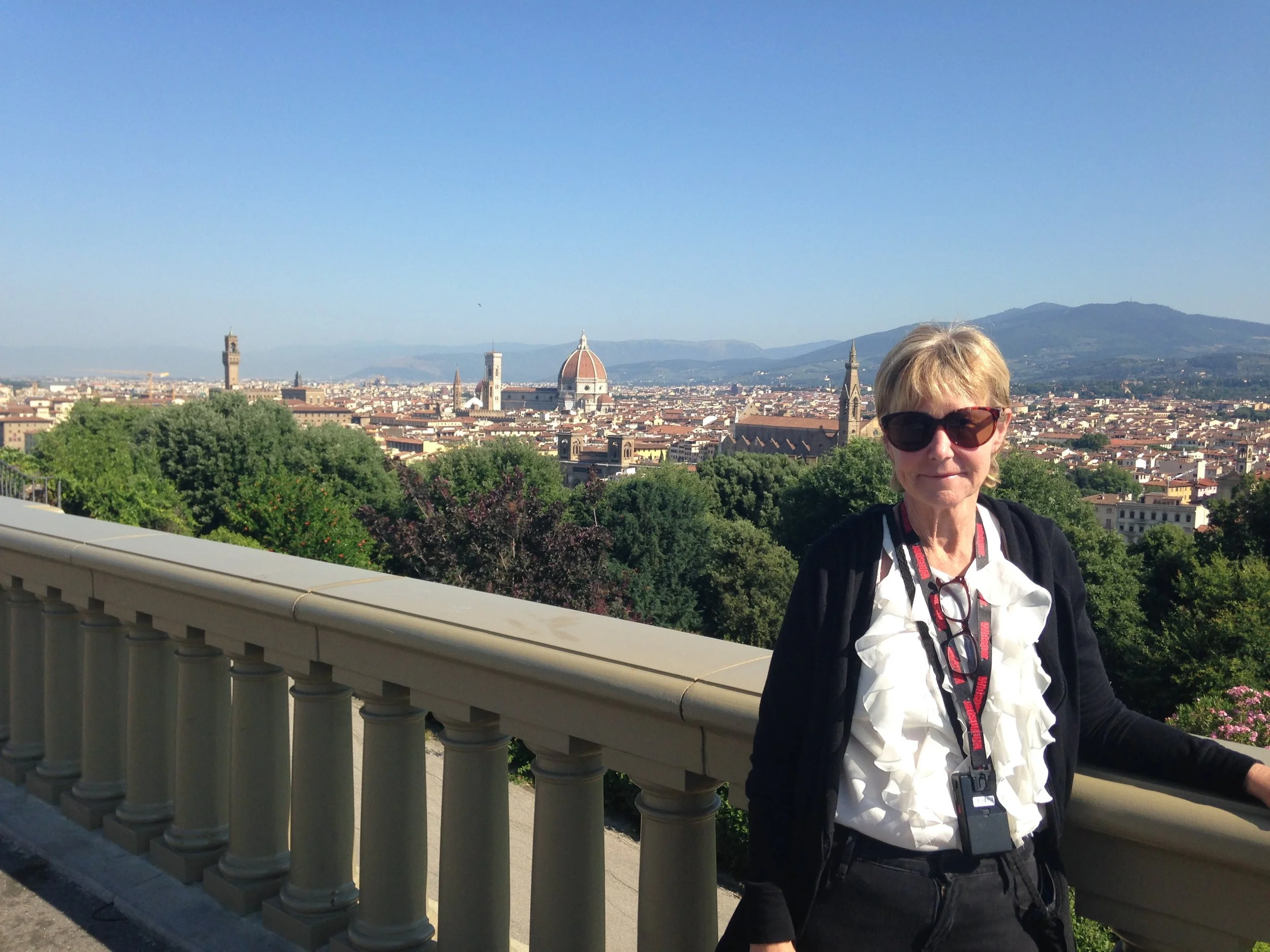 In Italy in May—9 months from chemo.