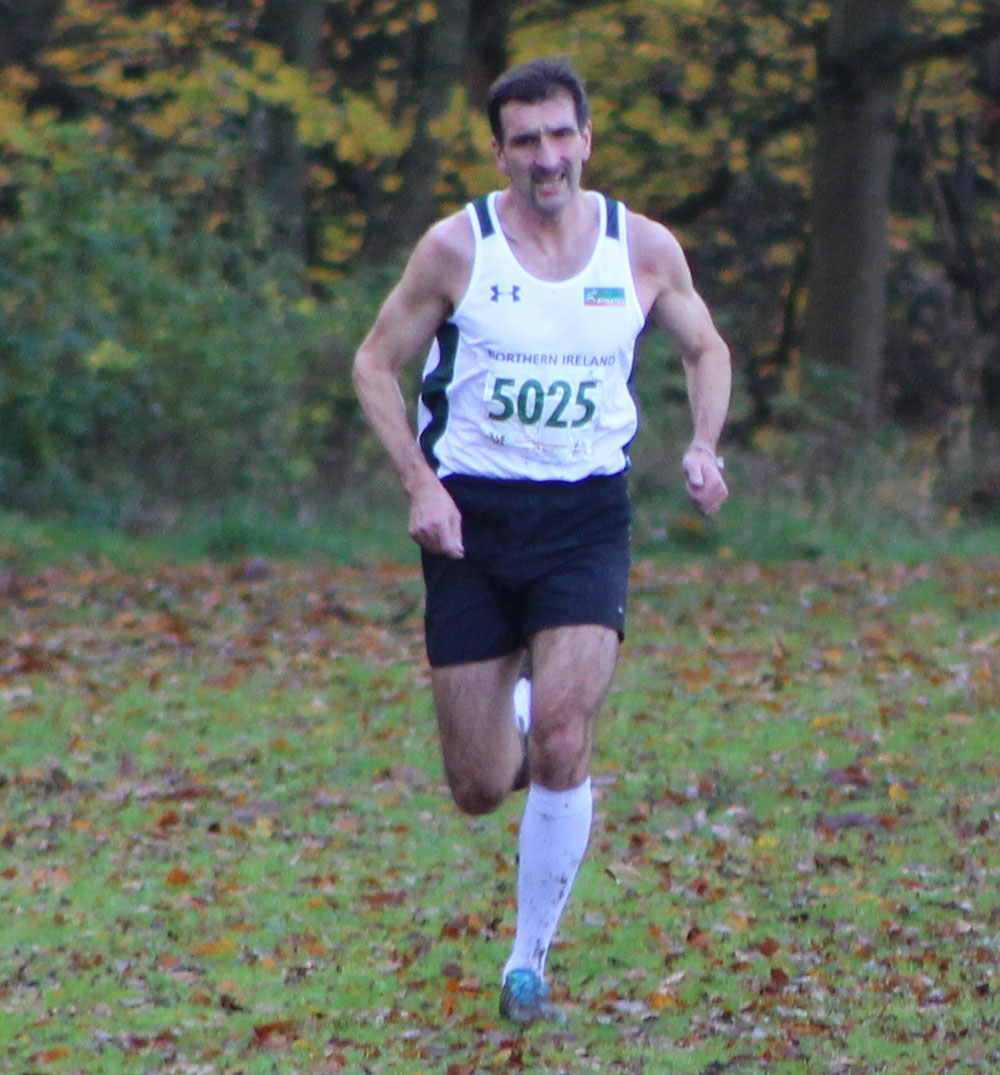 Springwell RC’s Philip Tweedie representing N. Ireland at the British &amp; Irish International XC
