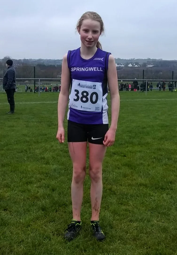Maira Clements at the IAAF XC Championships