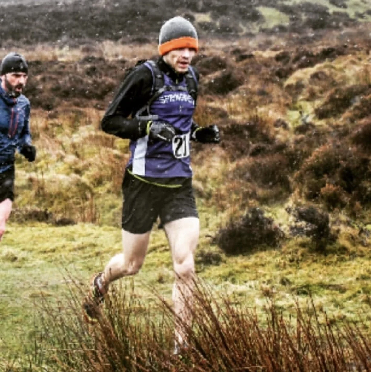 Ryan Galway take on the wintry conditions on Slieve Gullion