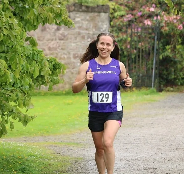 Sarah Dickinson at the Stunnerz ‘n’ Runnerz (photo – Pat Mallon)