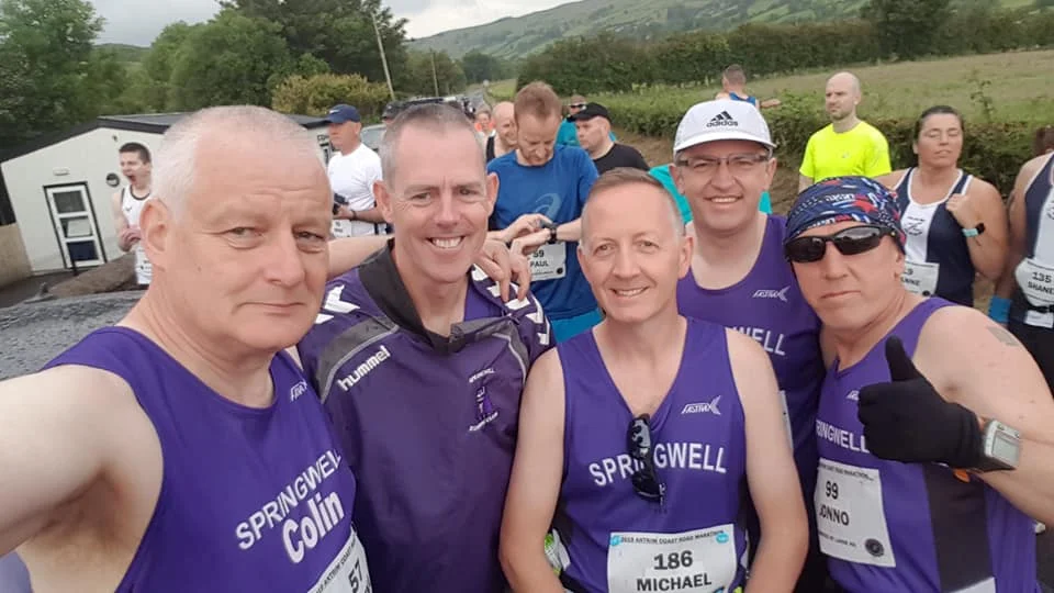 Colin Connolly, Paul Dornan, Michael Mulvenna, Andrew Wilmot and Michael Johnson