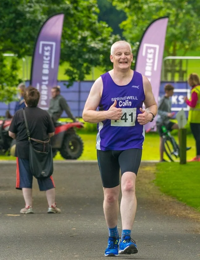 Colin Connolly at the Glenarm 5 Mile Race