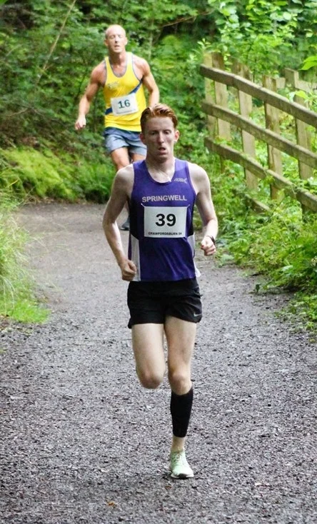 Luke Dinsmore at the Crawfordsburn Trail 5k