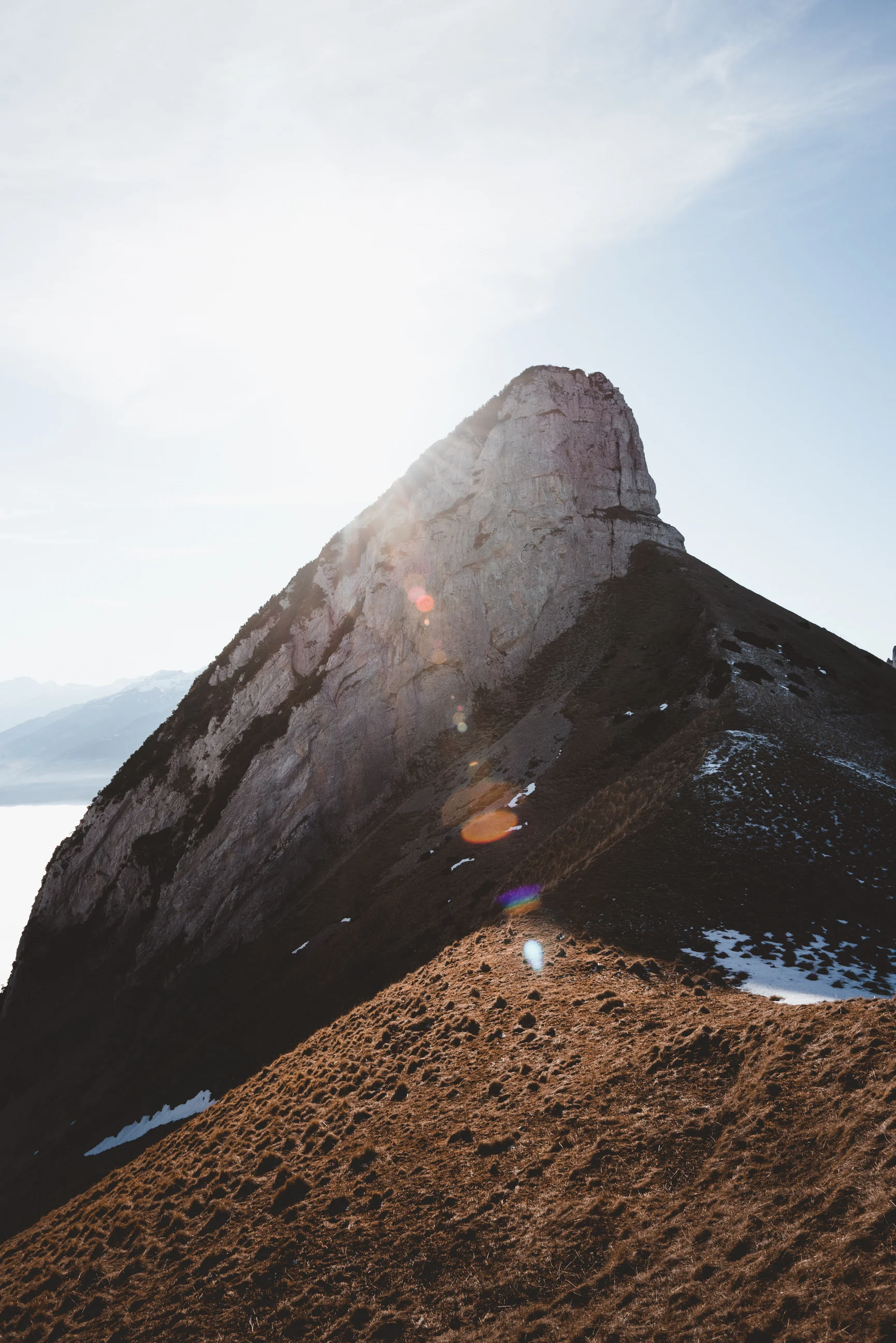 saxer luecke 2016 alpstein hike avove clouds