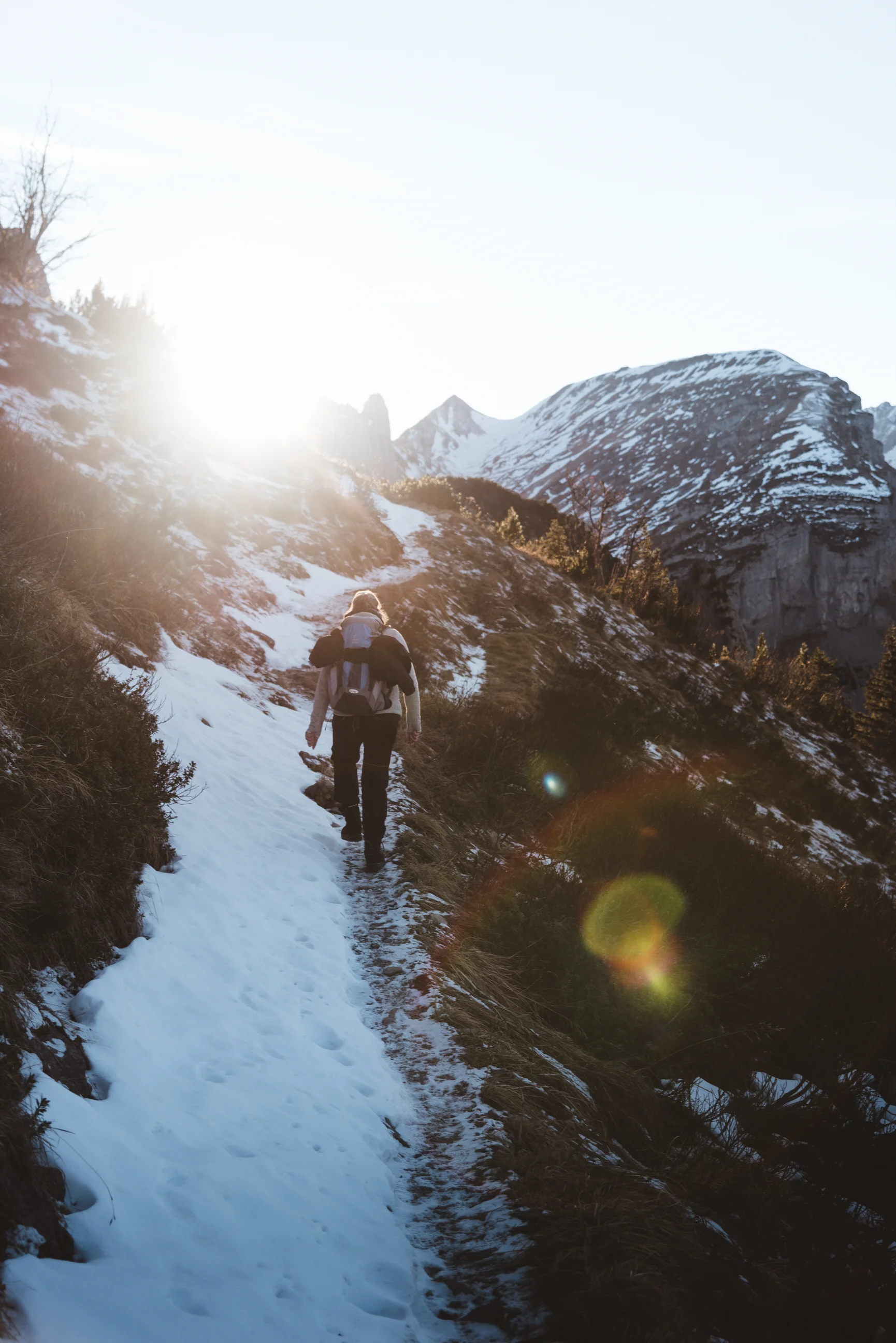 saxer luecke 2016 alpstein hike avove clouds
