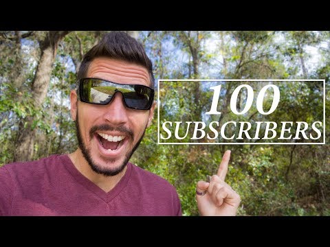100 subscribers! Thank You! (Copy)