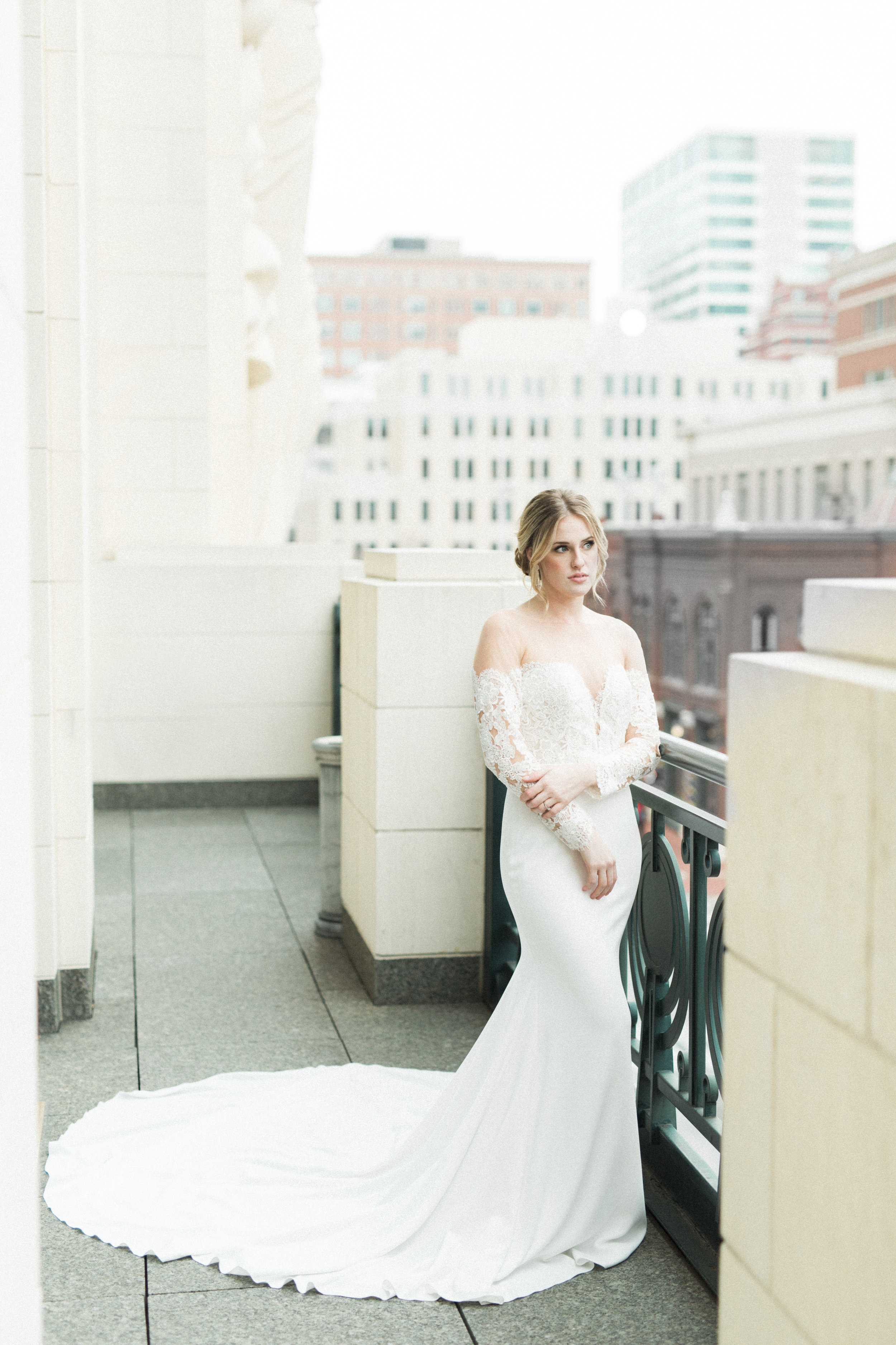 European Inspired Wedding in Downtown Fort Worth