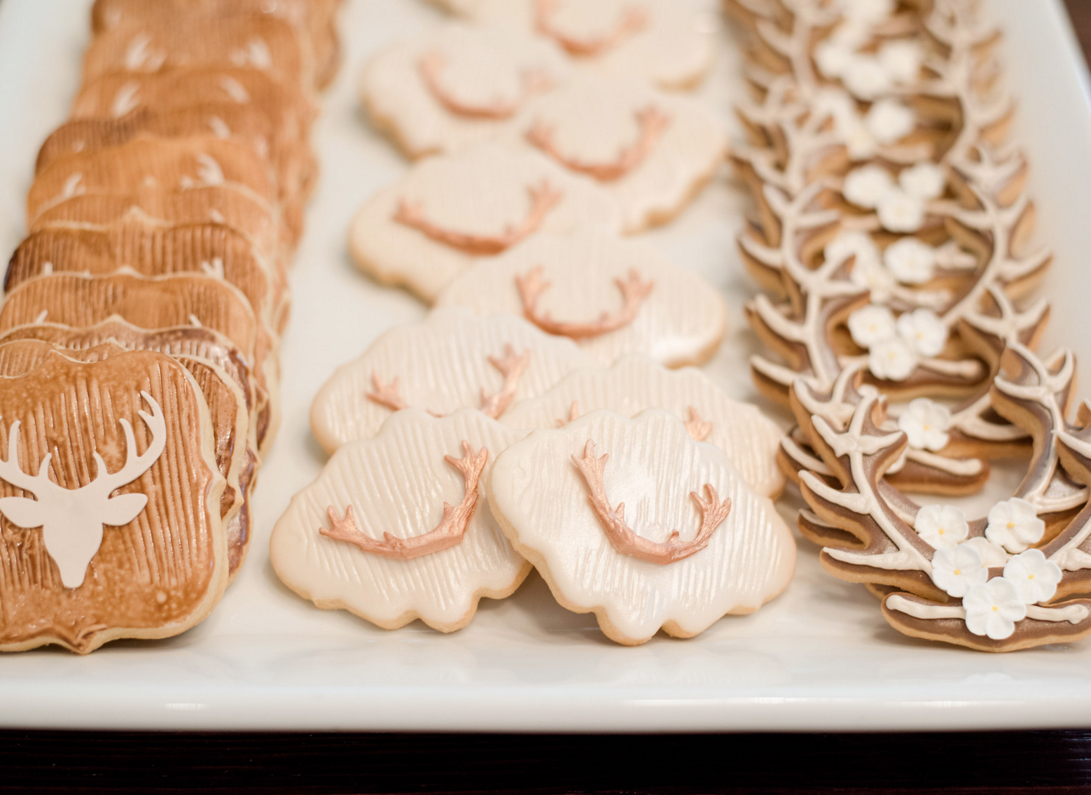 Wedding Cookie Favors | Rustic Vibrant Southern Backyard BBQ in Fort Worth