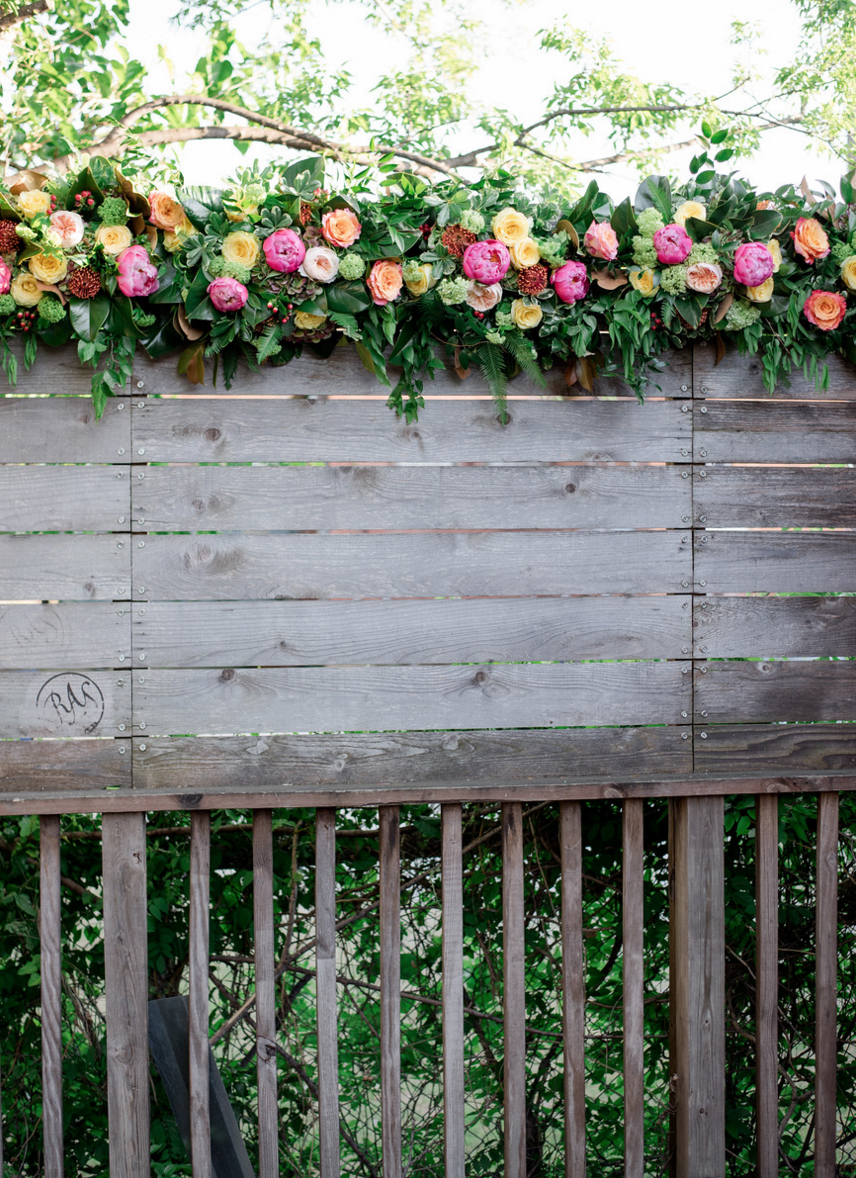 Vibrant Spring Wedding Flowers | Rustic Outdoor Texas Rehearsal Dinner