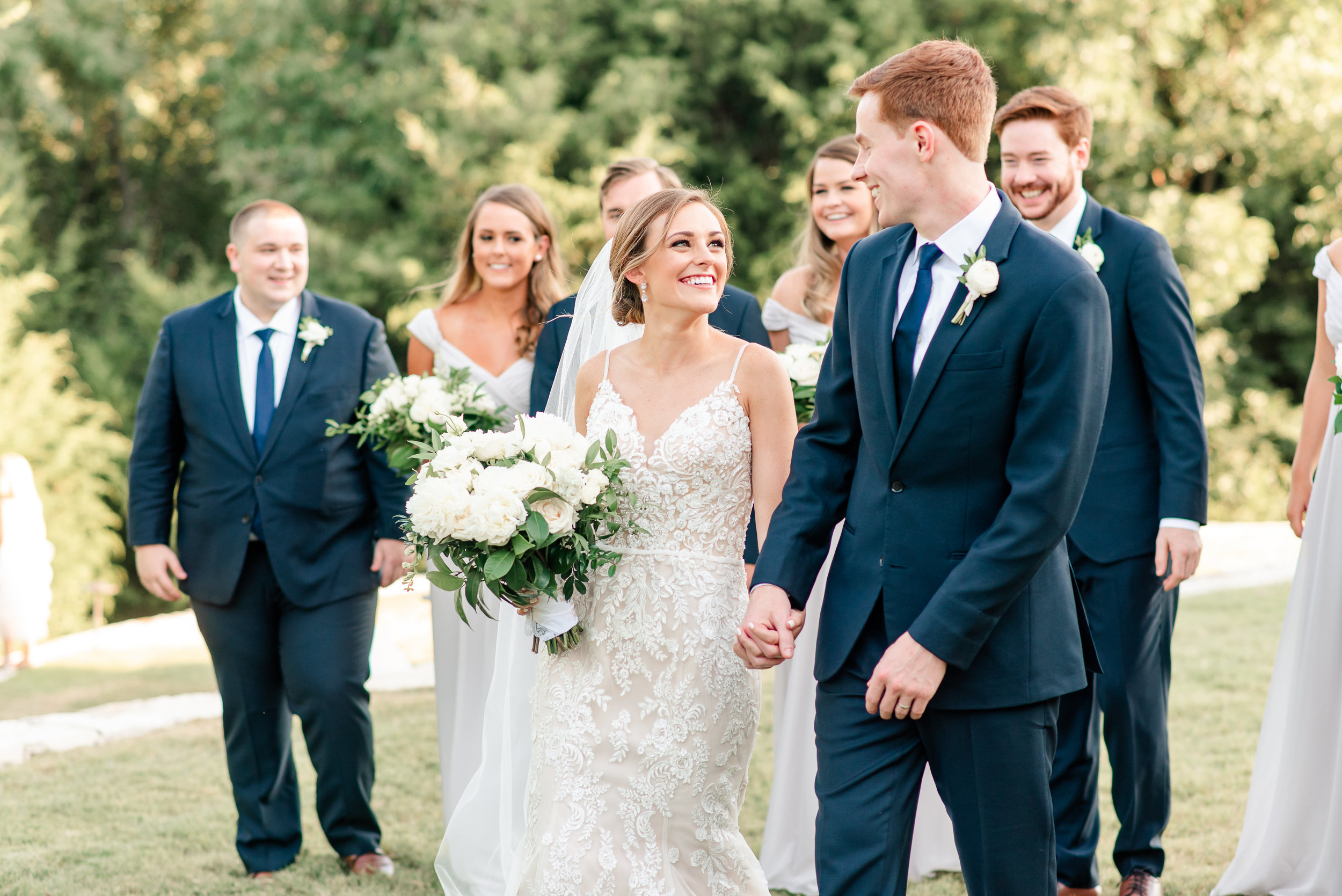 wedding party portraits