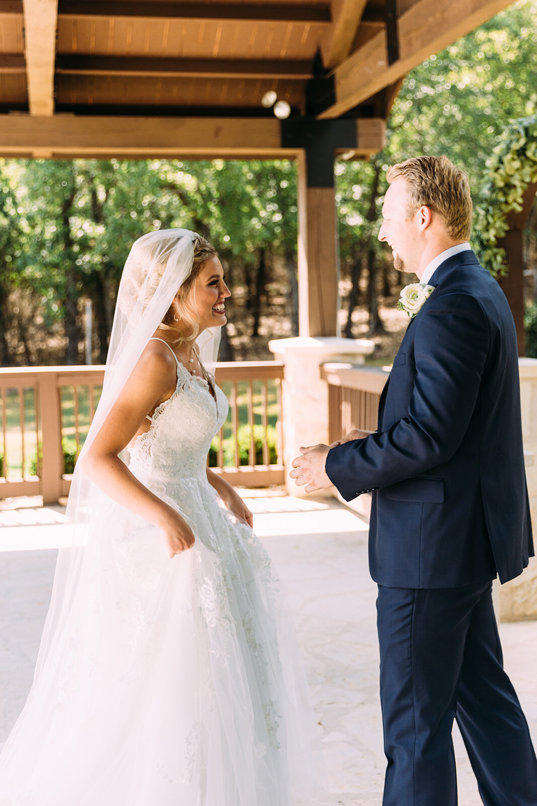 rustic texas summer wedding