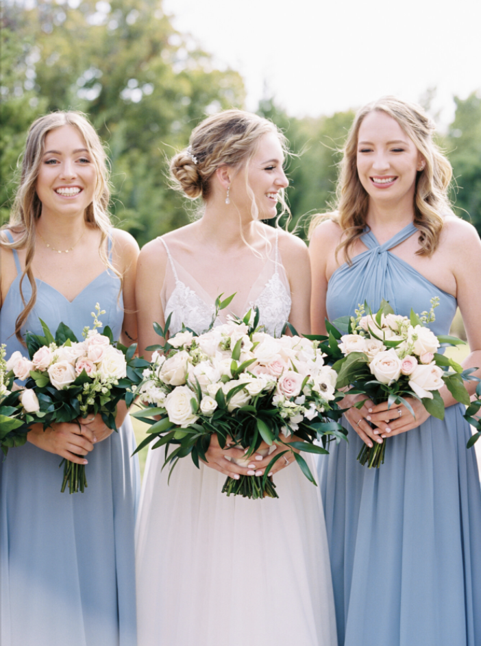 blue azazie bridesmaids dresses