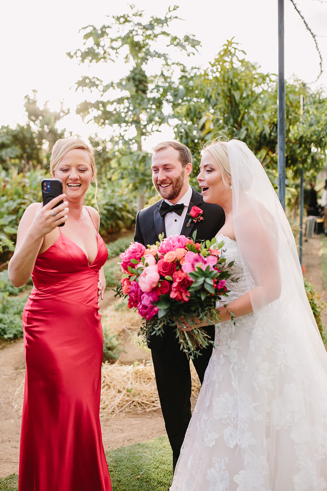 destination wedding ceremony facetime