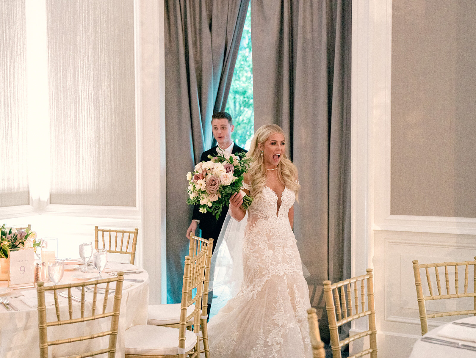 dallas wedding photography ballroom reveal