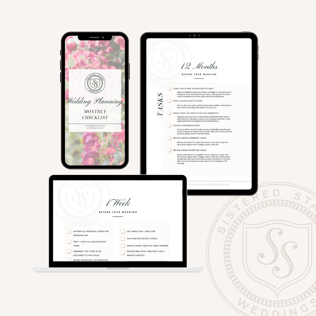 Wedding Planning Checklist 