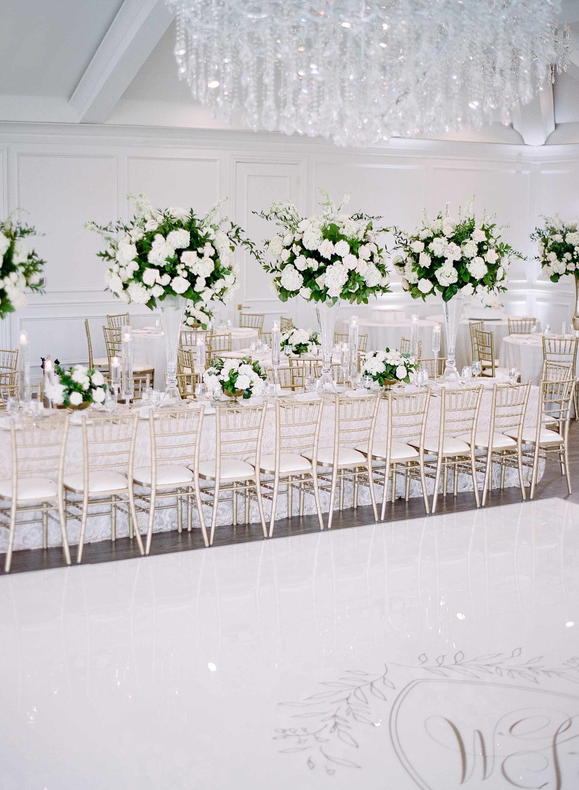 classic ballroom wedding design