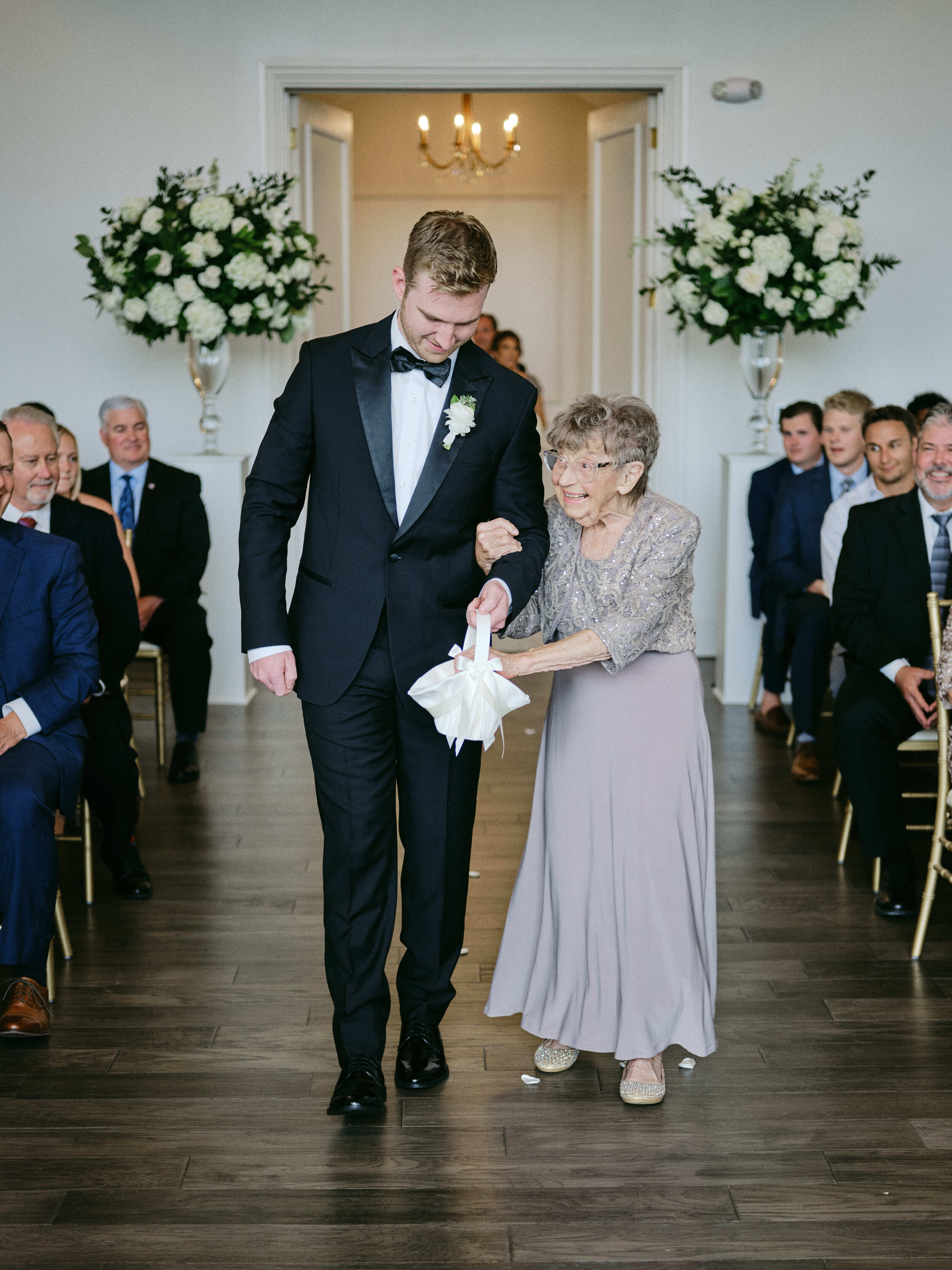 grandmother flower girl dallas summer wedding