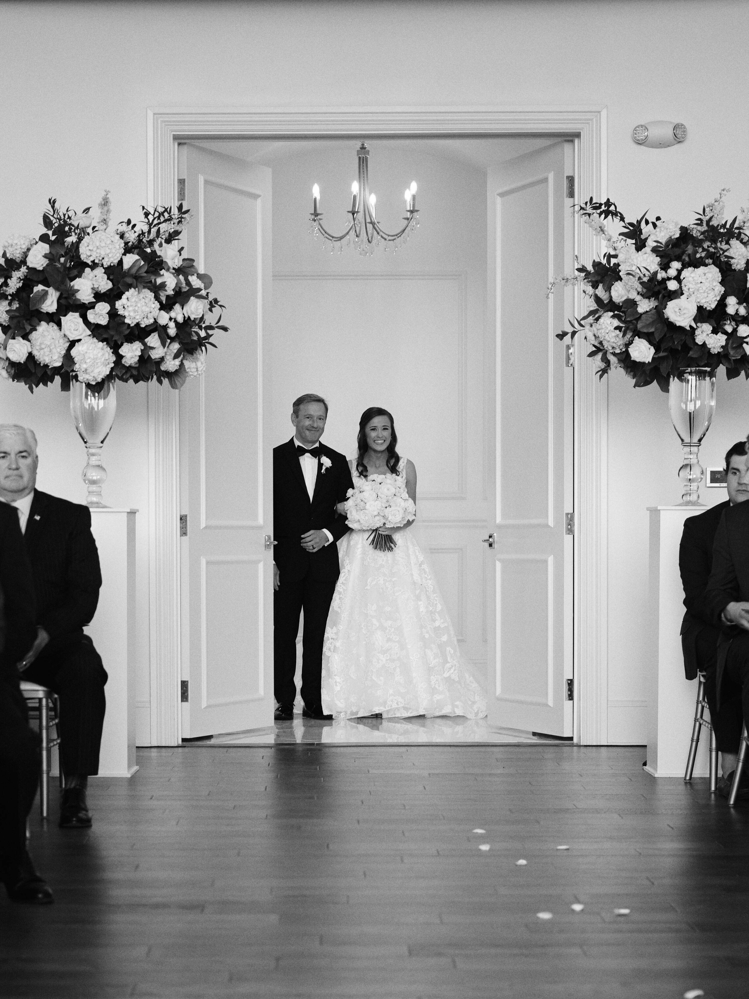 black and white photography wedding ceremony