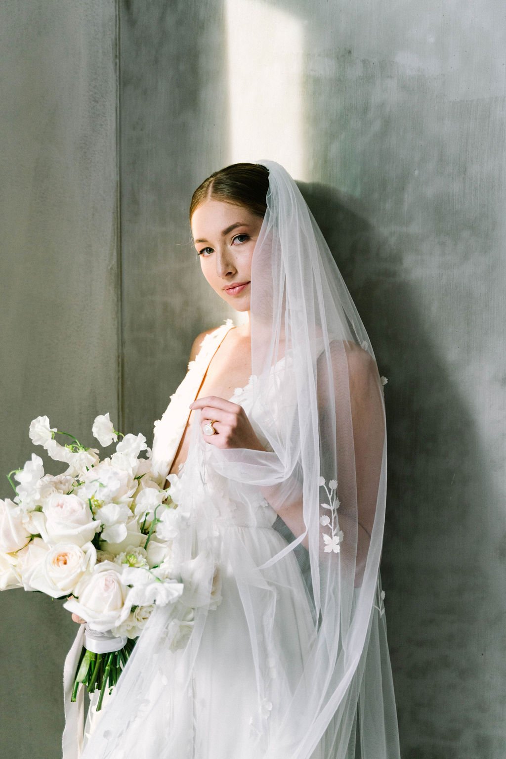 film wedding photography bridal portraits