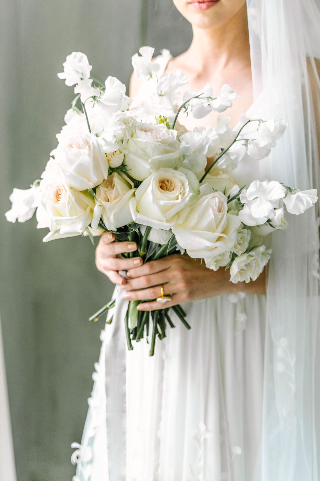 fine art wedding bouquet