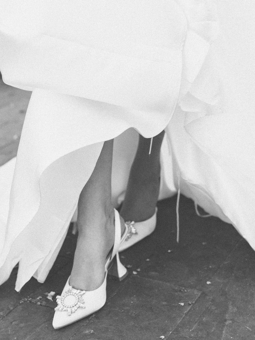 classic white wedding shoes heels