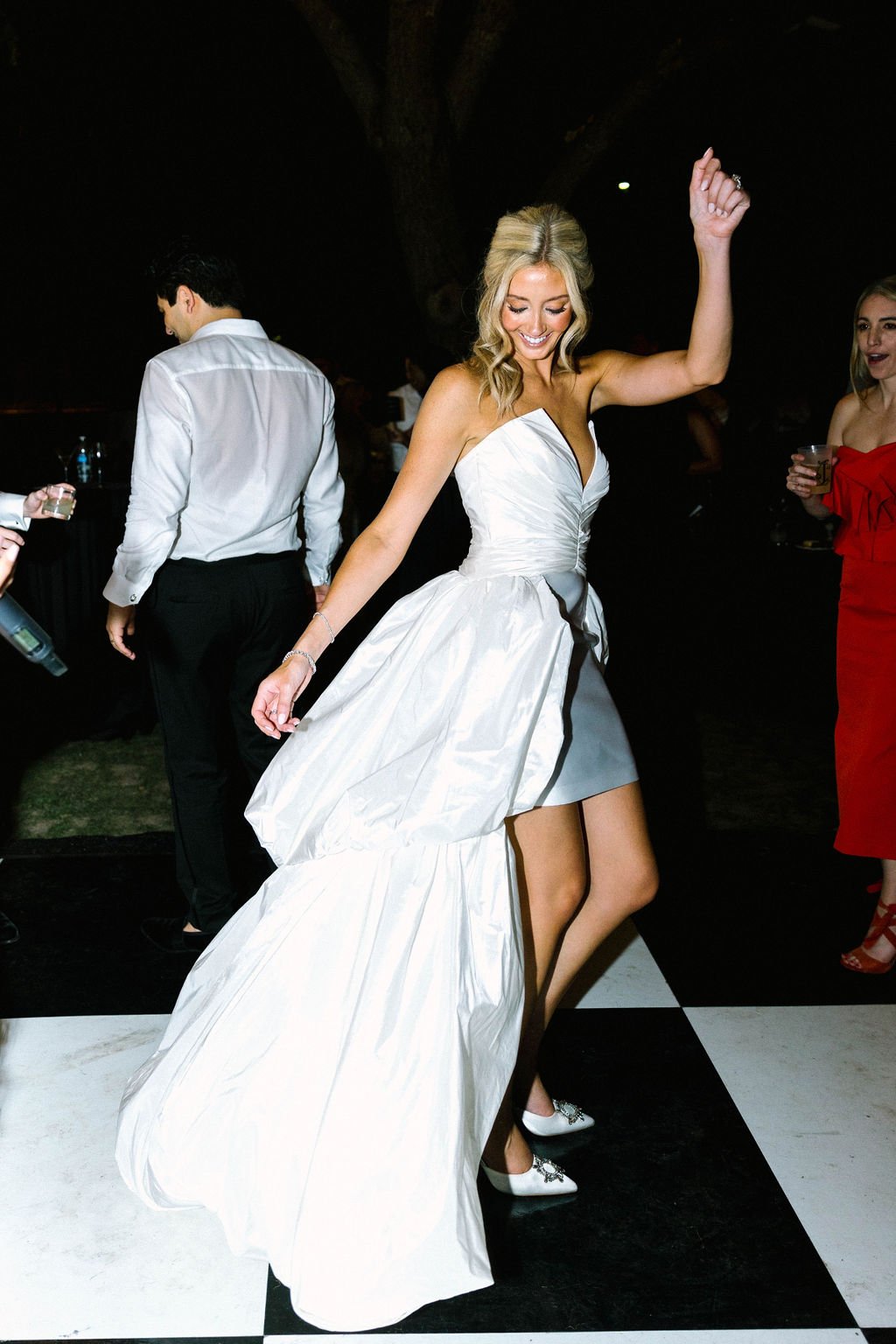 dance party wedding reception