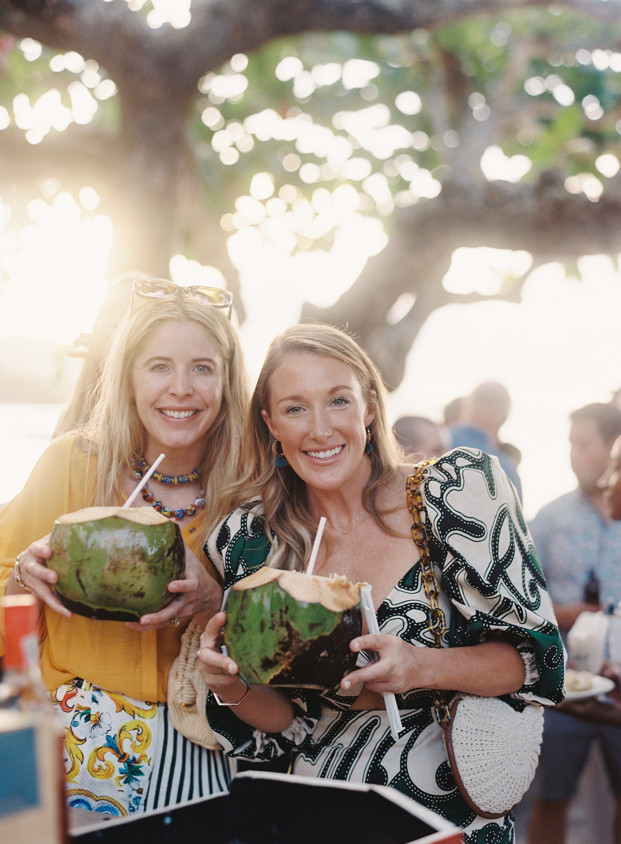 destination wedding coconut signature drink