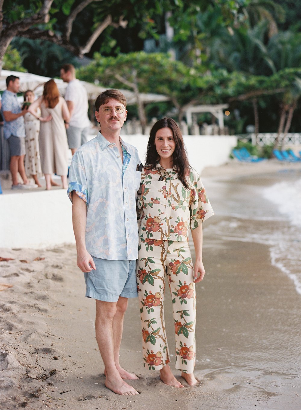 tropical wedding guest outfit inspiration