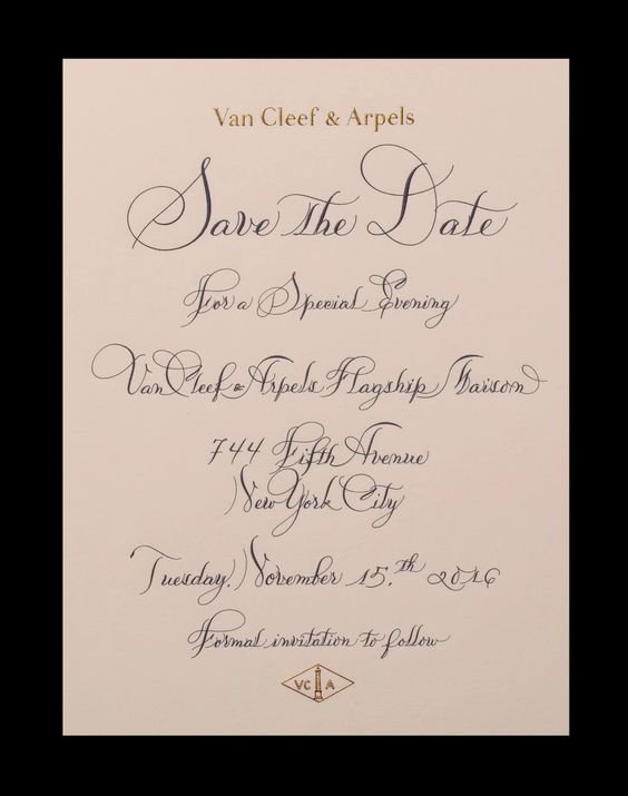 hand written wedding save the date 2024 wedding trends