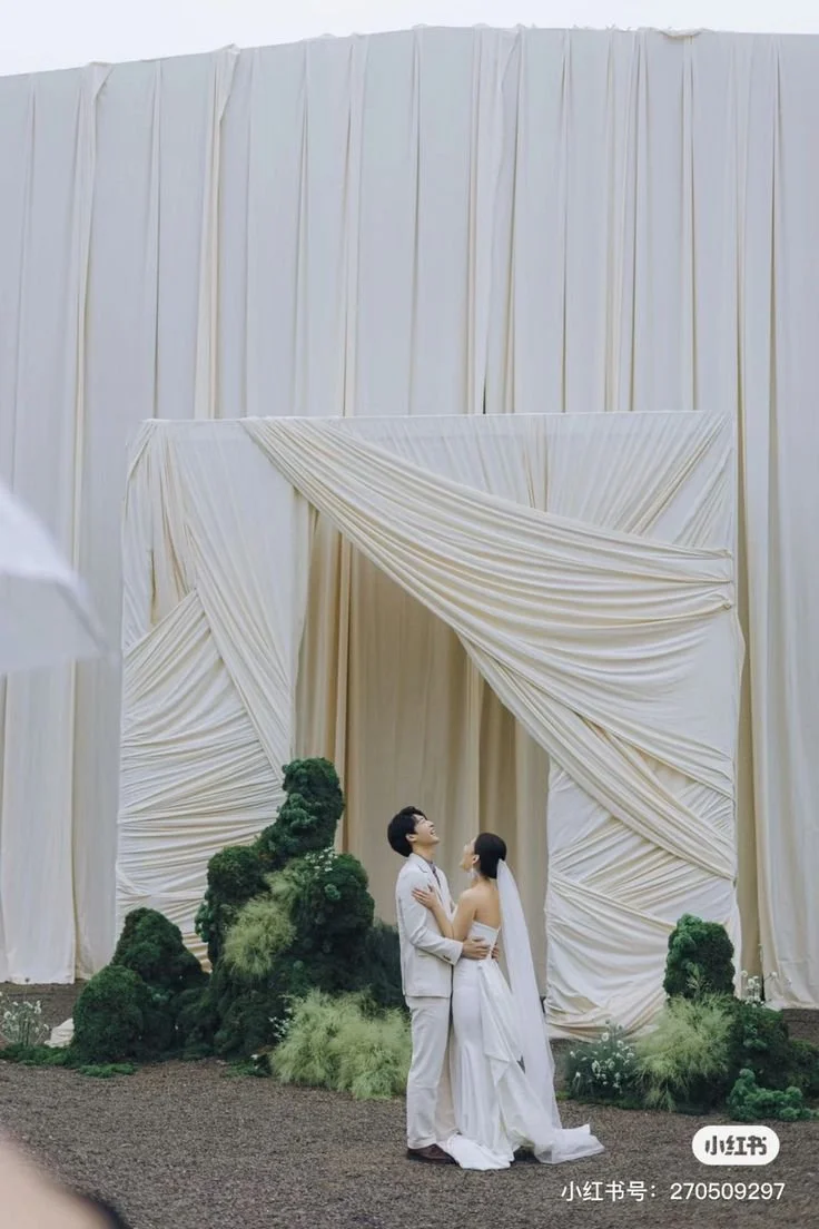 wedding draping 2025 wedding trends