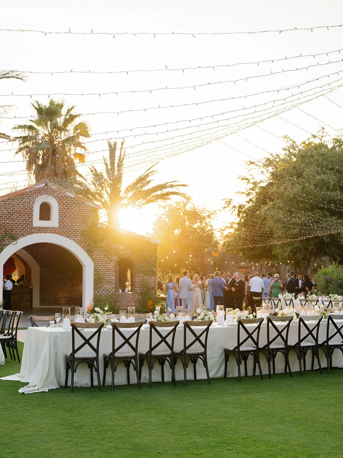 flora farms wedding reception