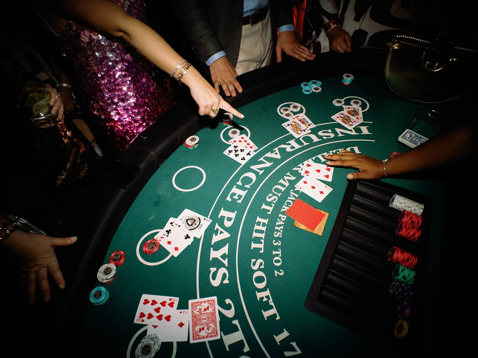 wedding casino after party