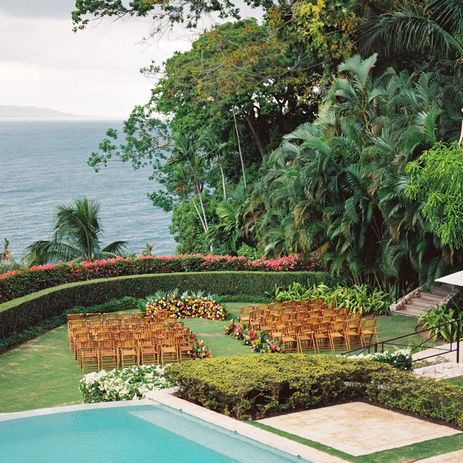 round hill villa 20 wedding ceremony