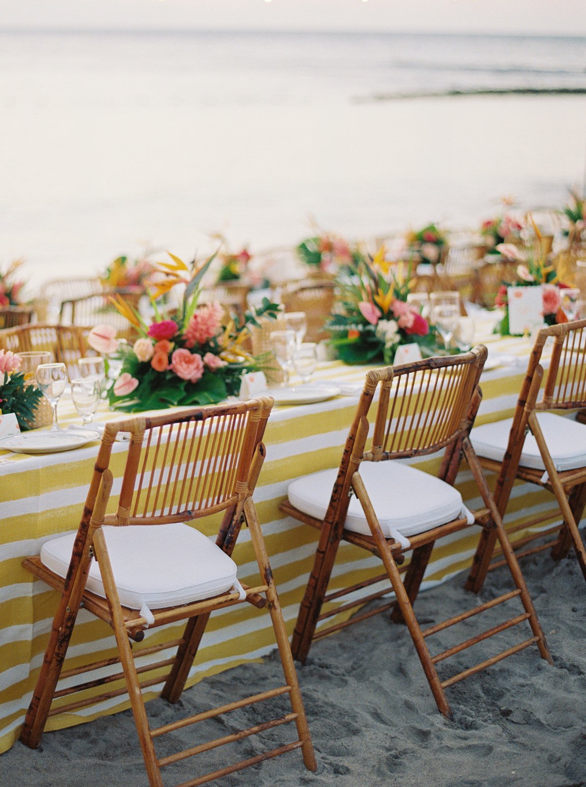 round hill resort beach wedding rehearsal dinner