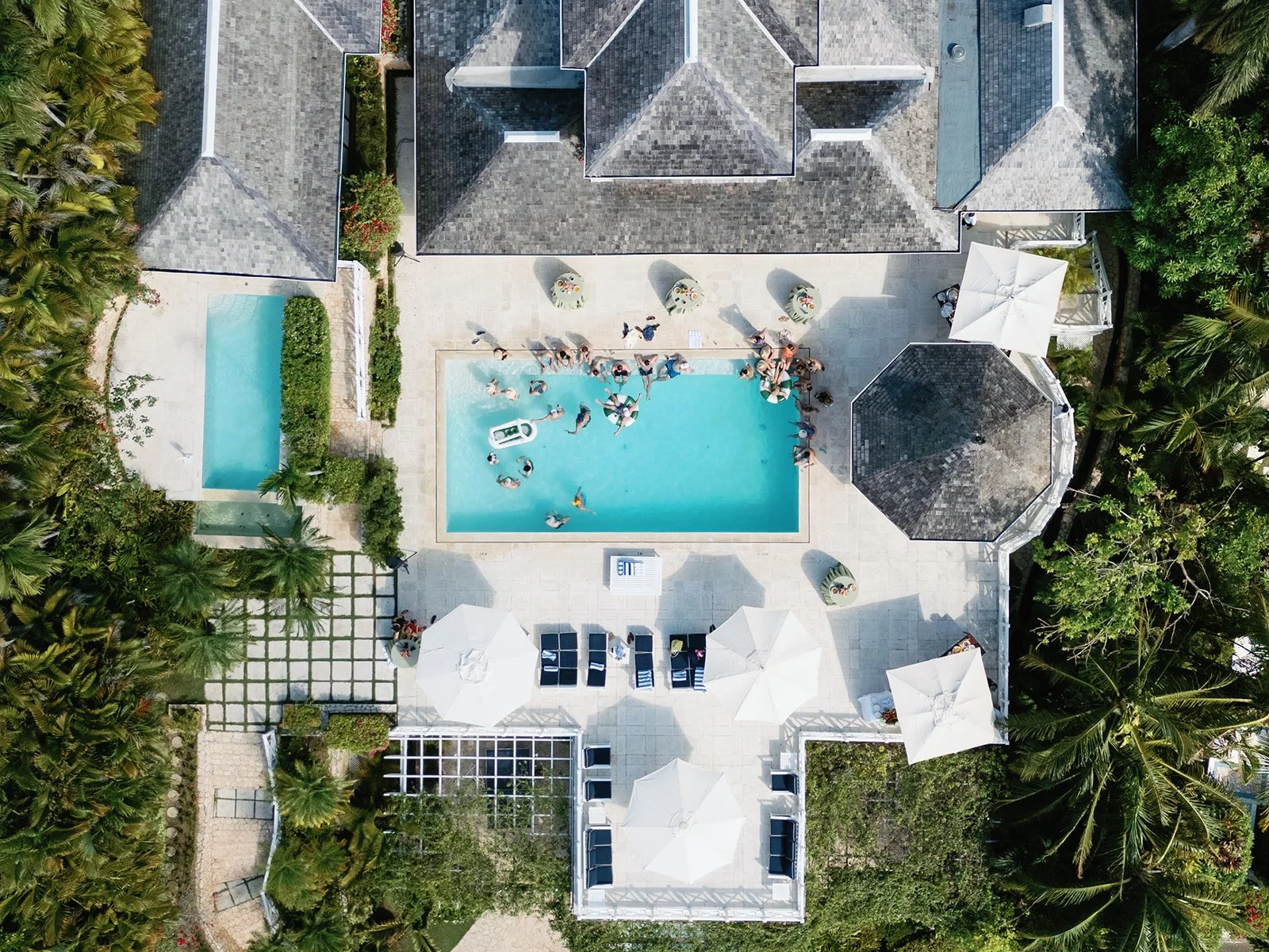 wedding recovery pool party