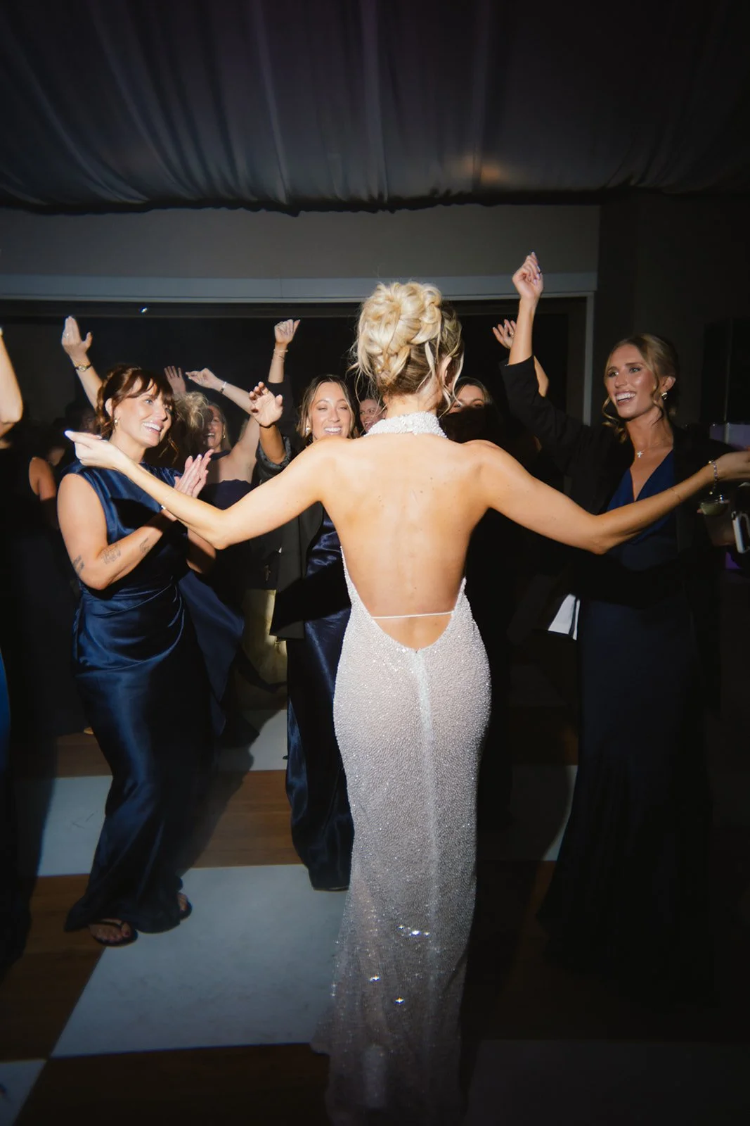 bride second dress reception dress idaho wedding