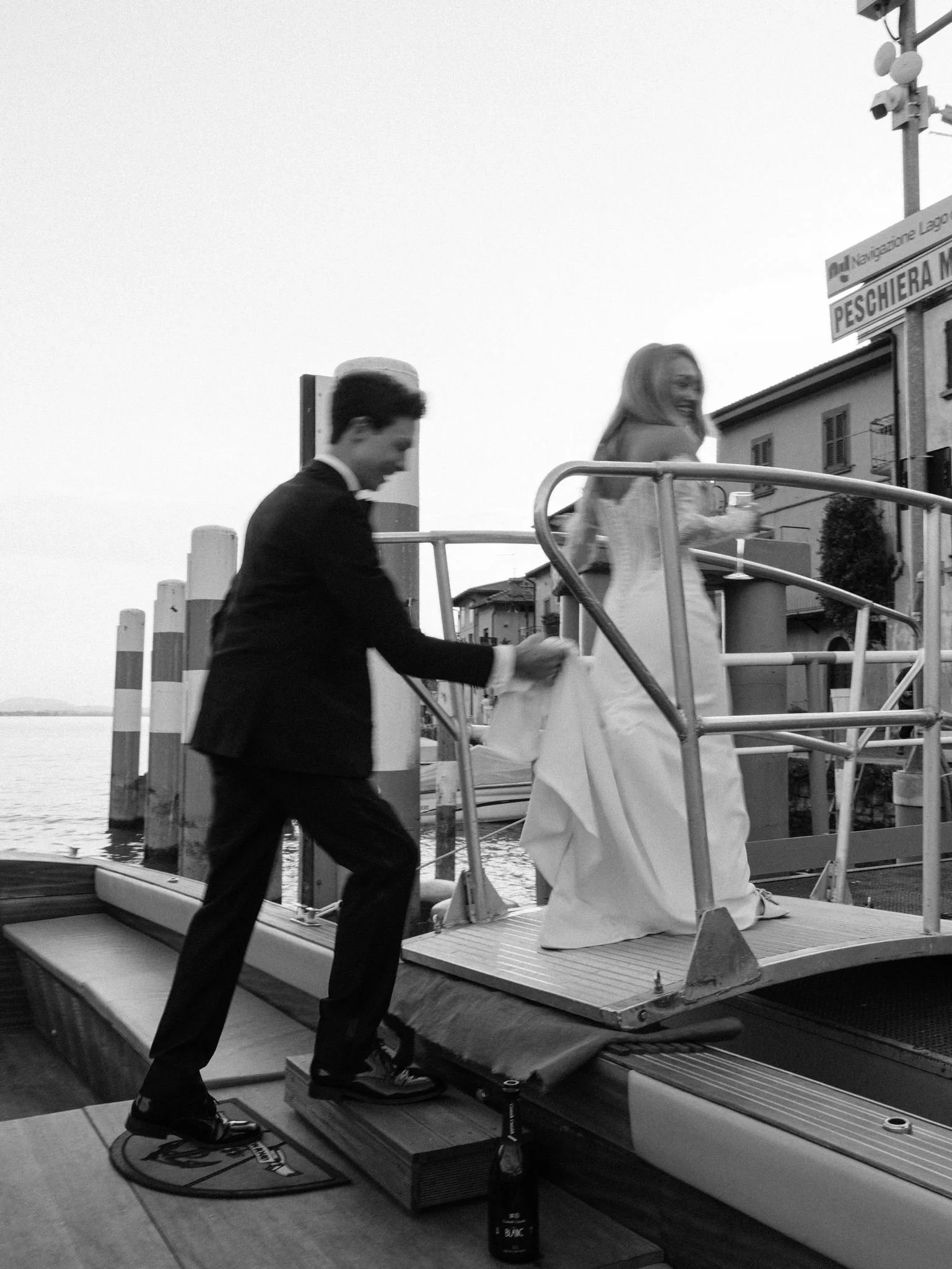 small town italy wedding 