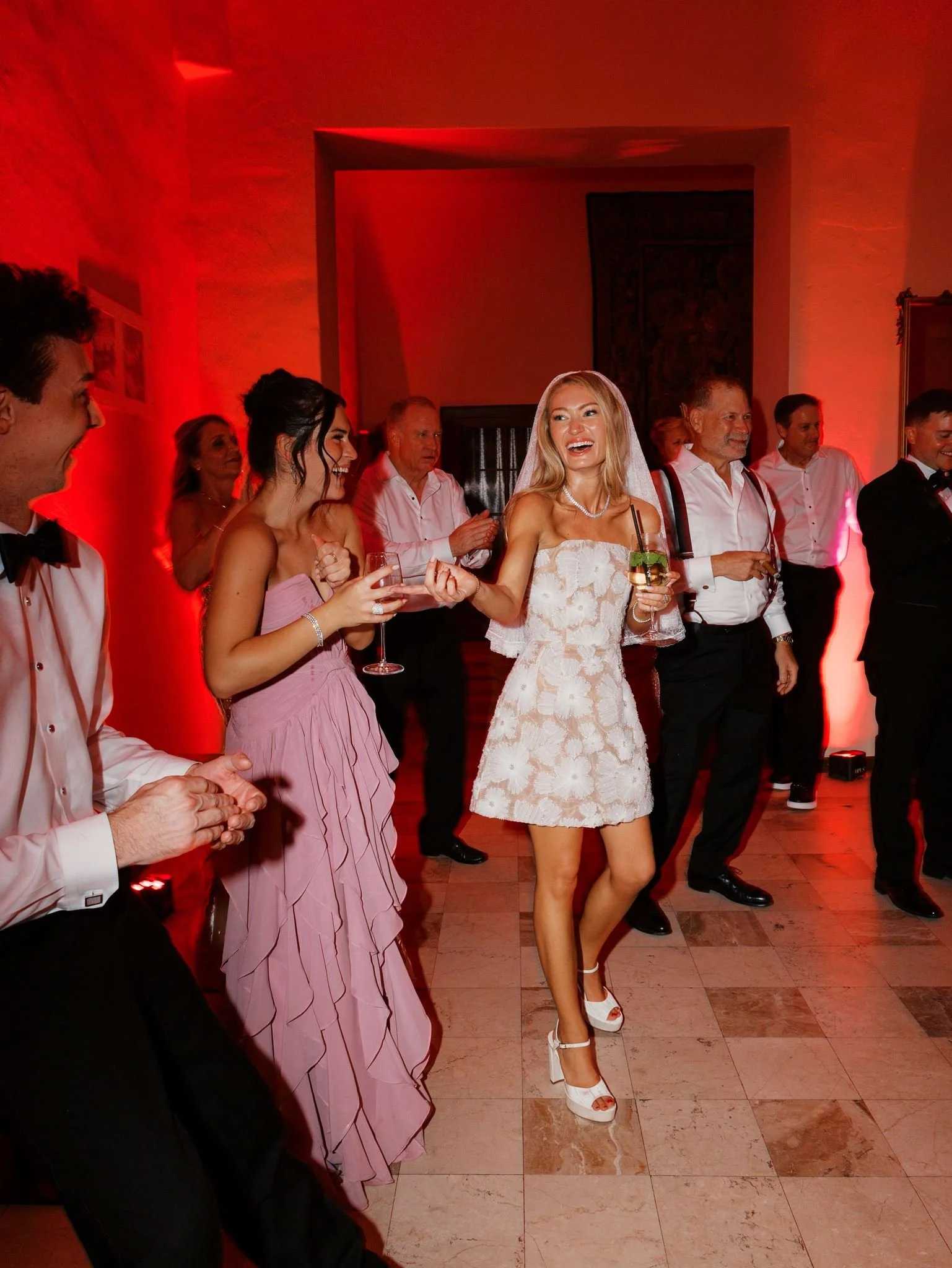 italy wedding reception