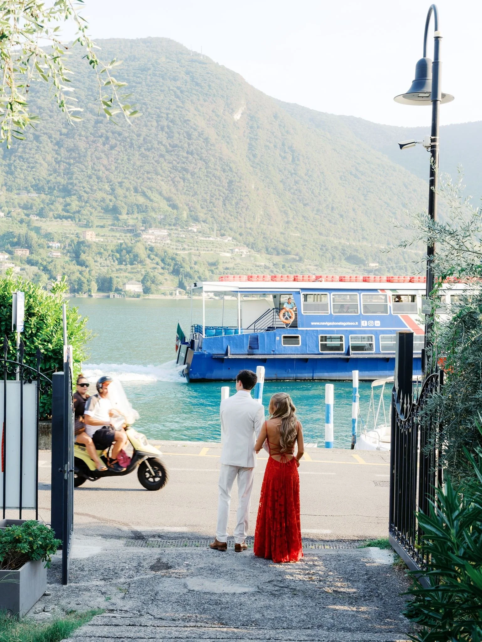 small town micro wedding italy