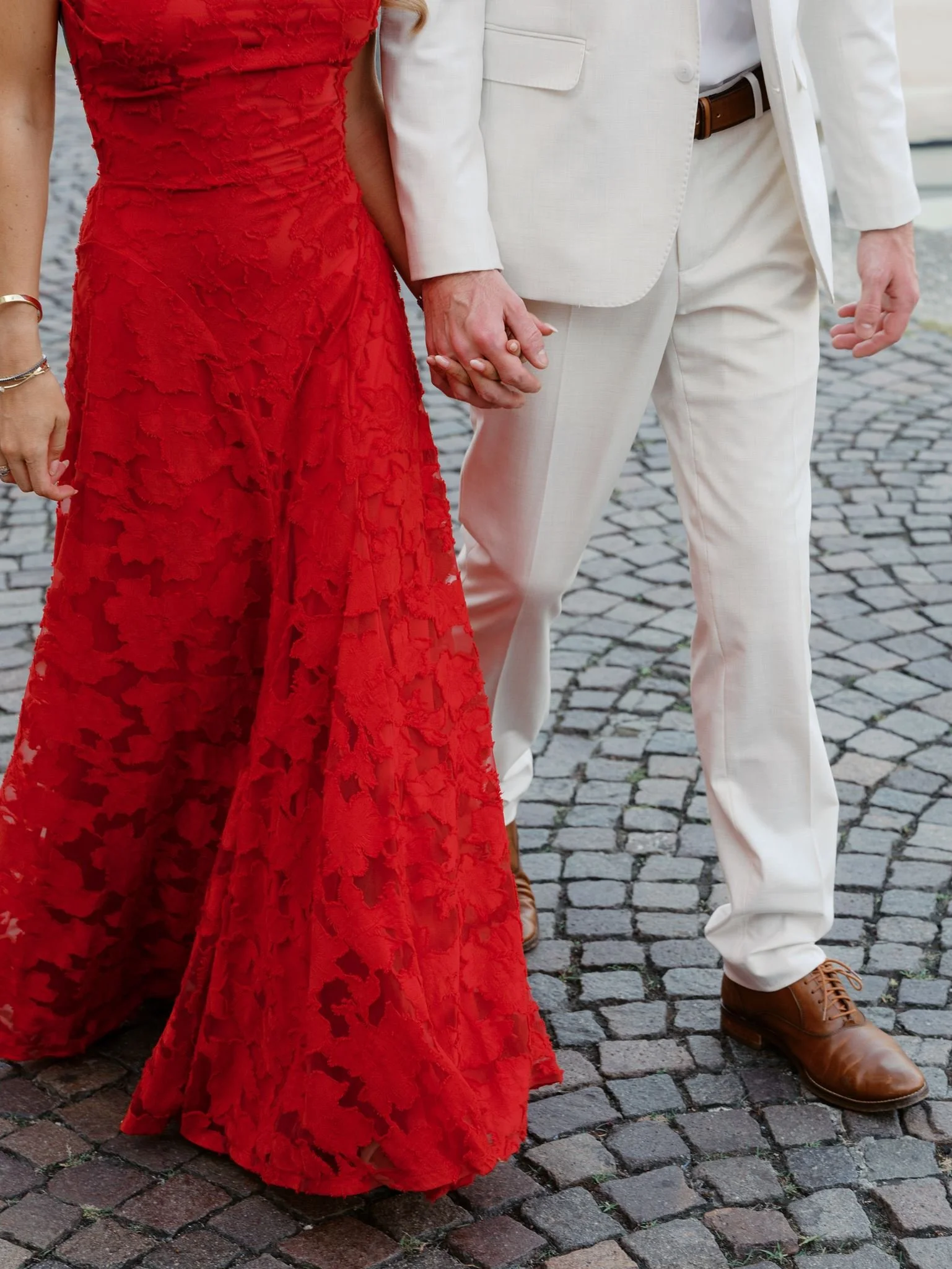 bridal red dress