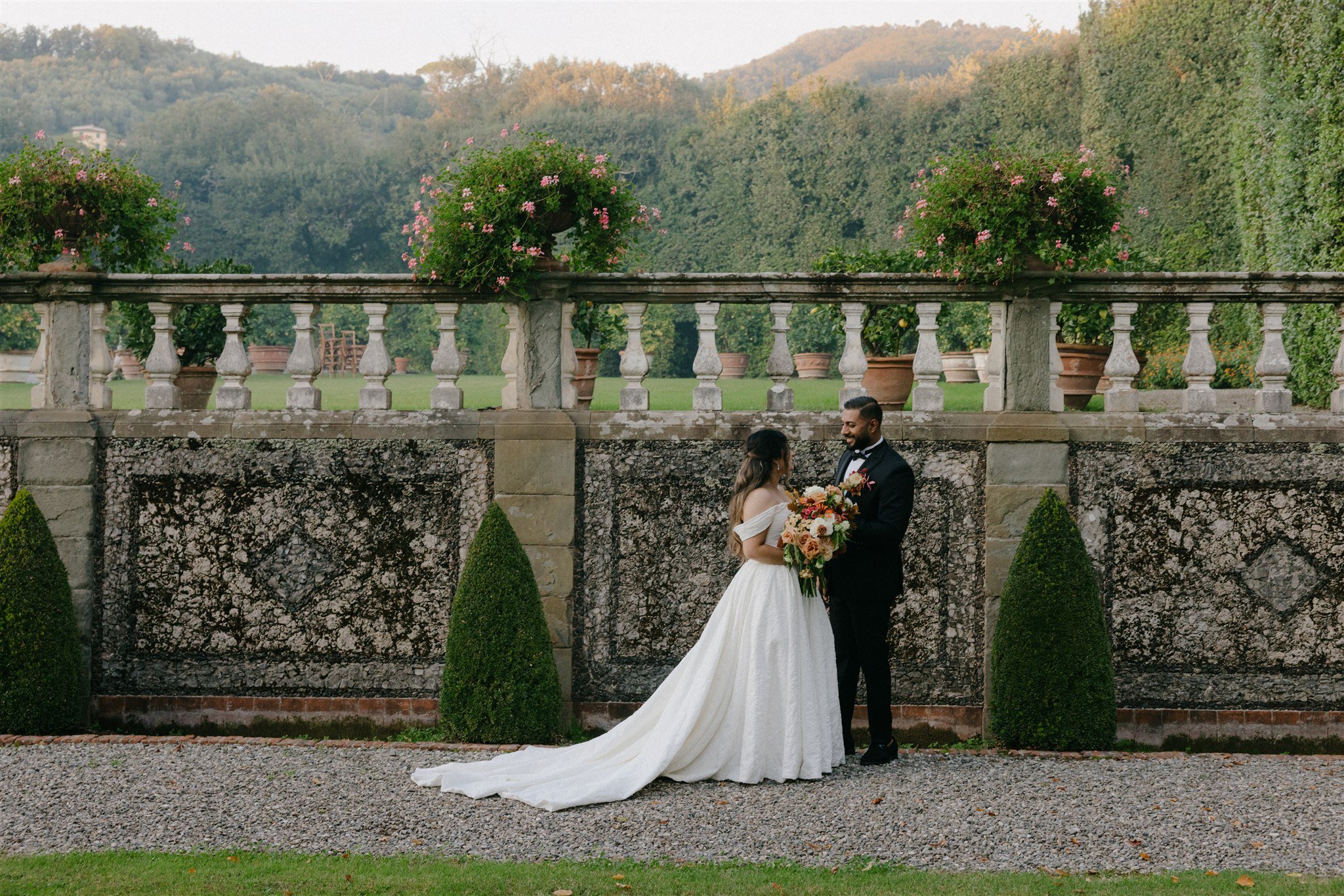 villa grabau october fall italian destination wedding