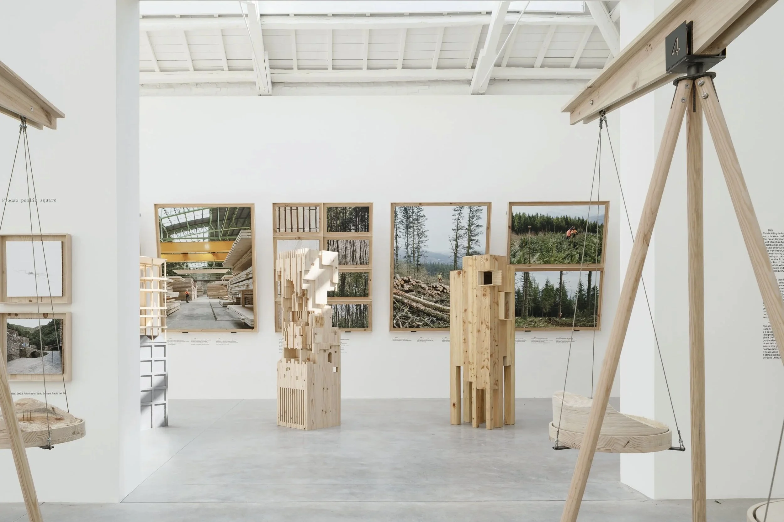 INTERNALITIES · Sala Materials · Bienal de arquitectura de Venecia · Pabellón de España