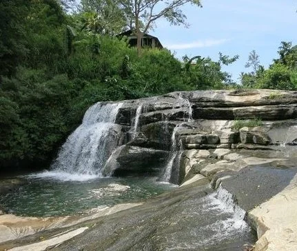Waterfall within a short walking distance of Amba Estate.
