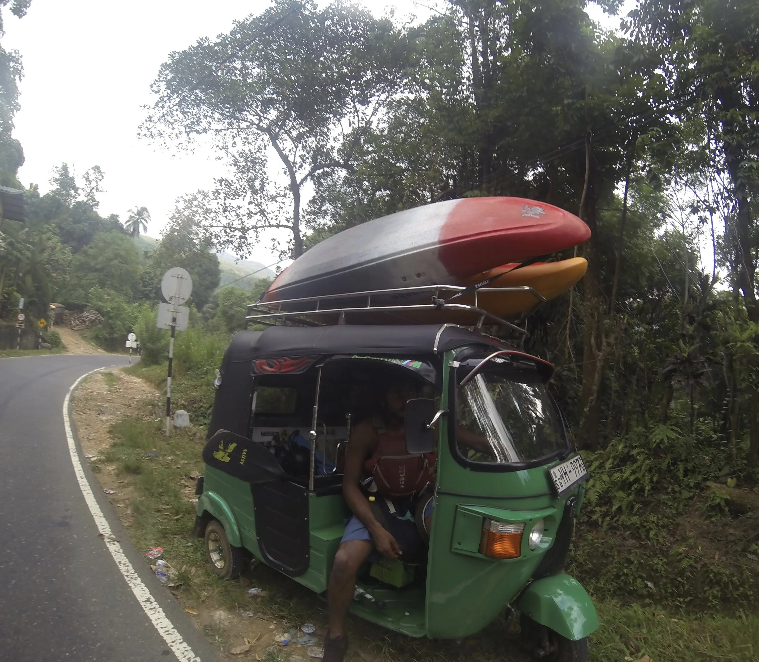 Kayaking in Sri Lanka